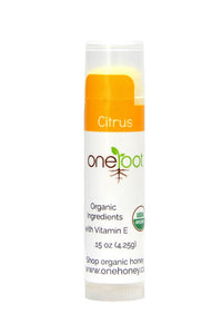 Organic Beeswax Lipbalm Citrus