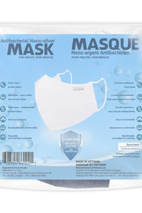 Nano Silver Adult Masks Blue
