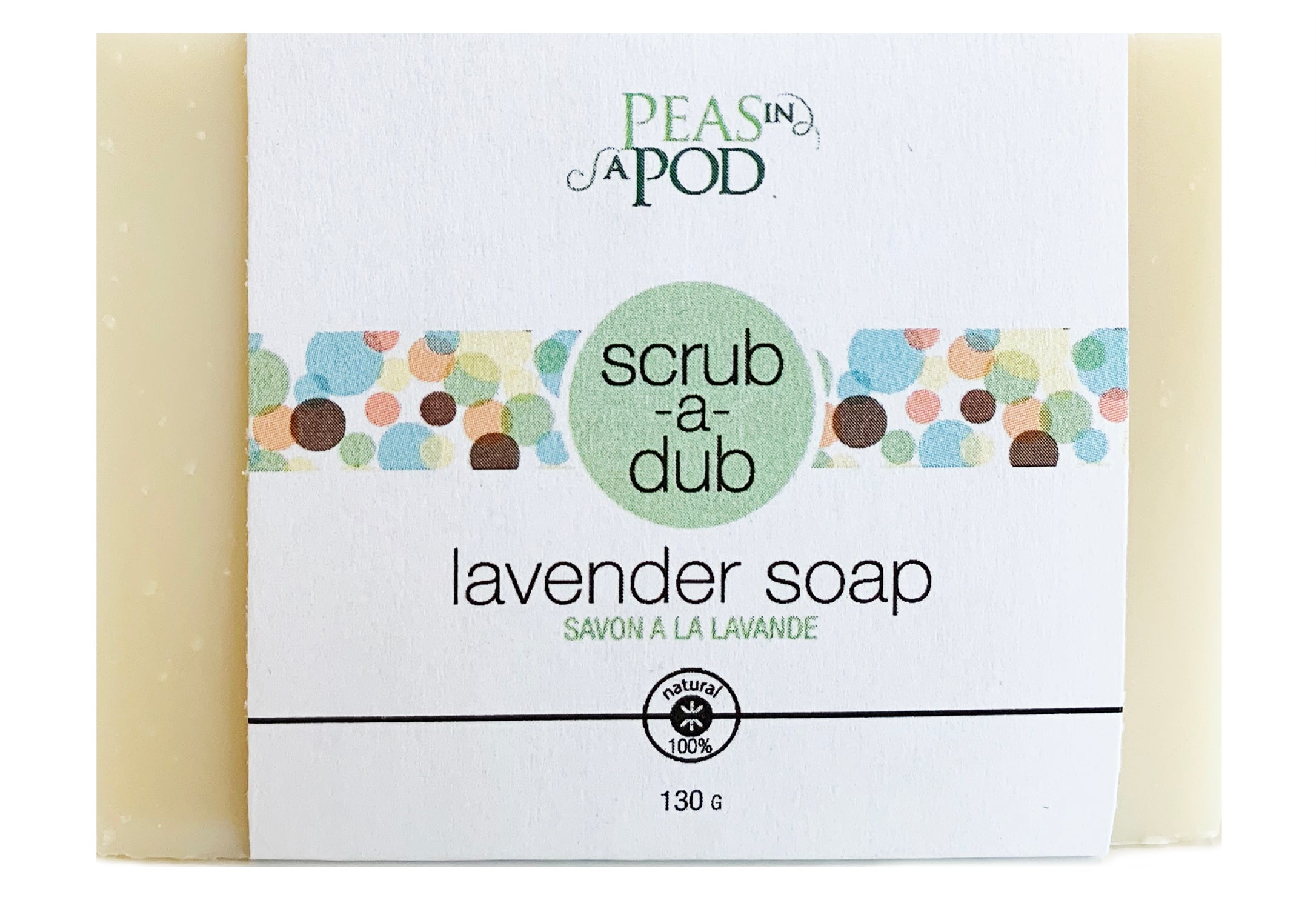 Scrub-a-Dub Lavender Soap