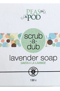 Scrub-a-Dub Lavender Soap