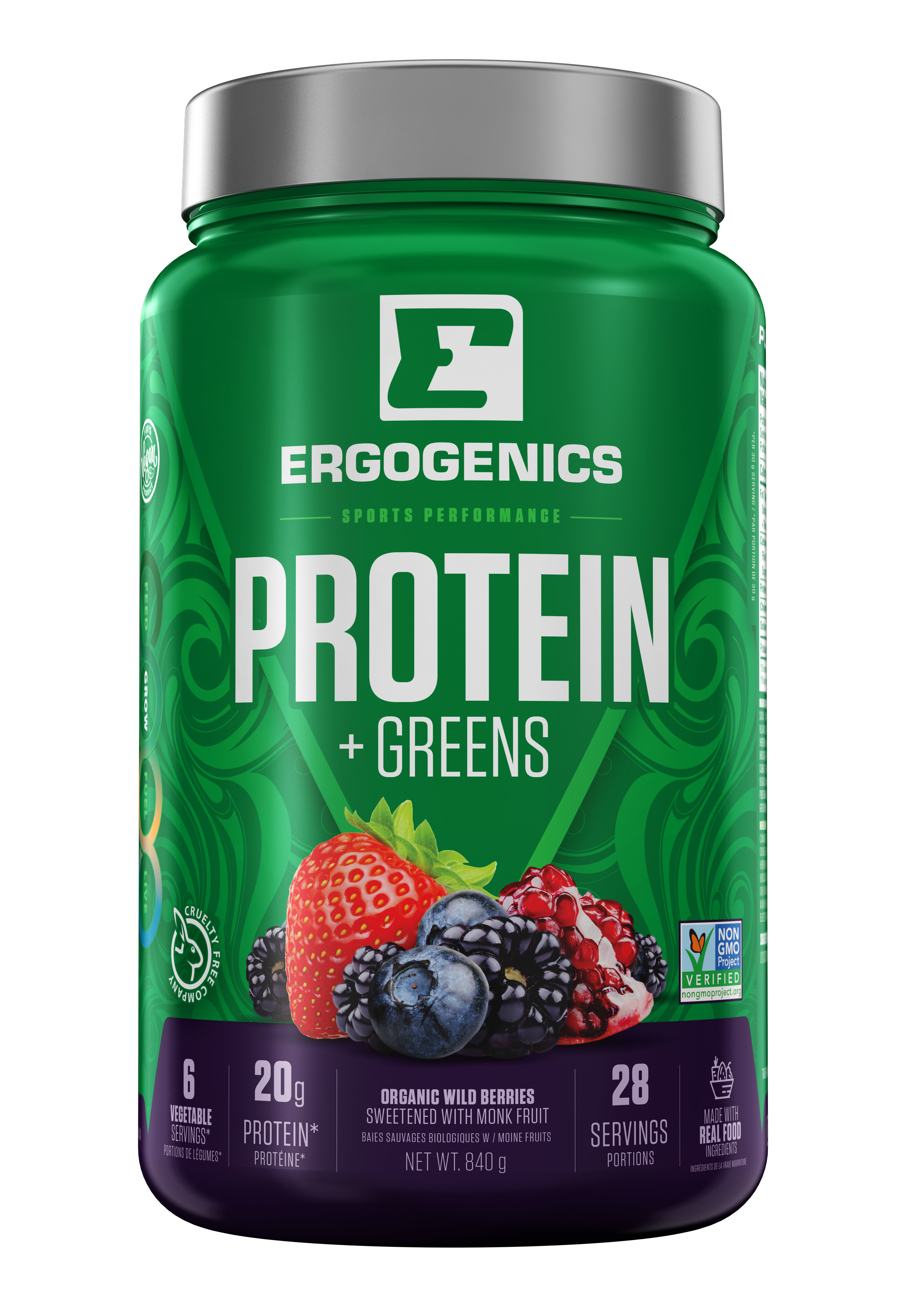 Plant Protein +Greens - Berry