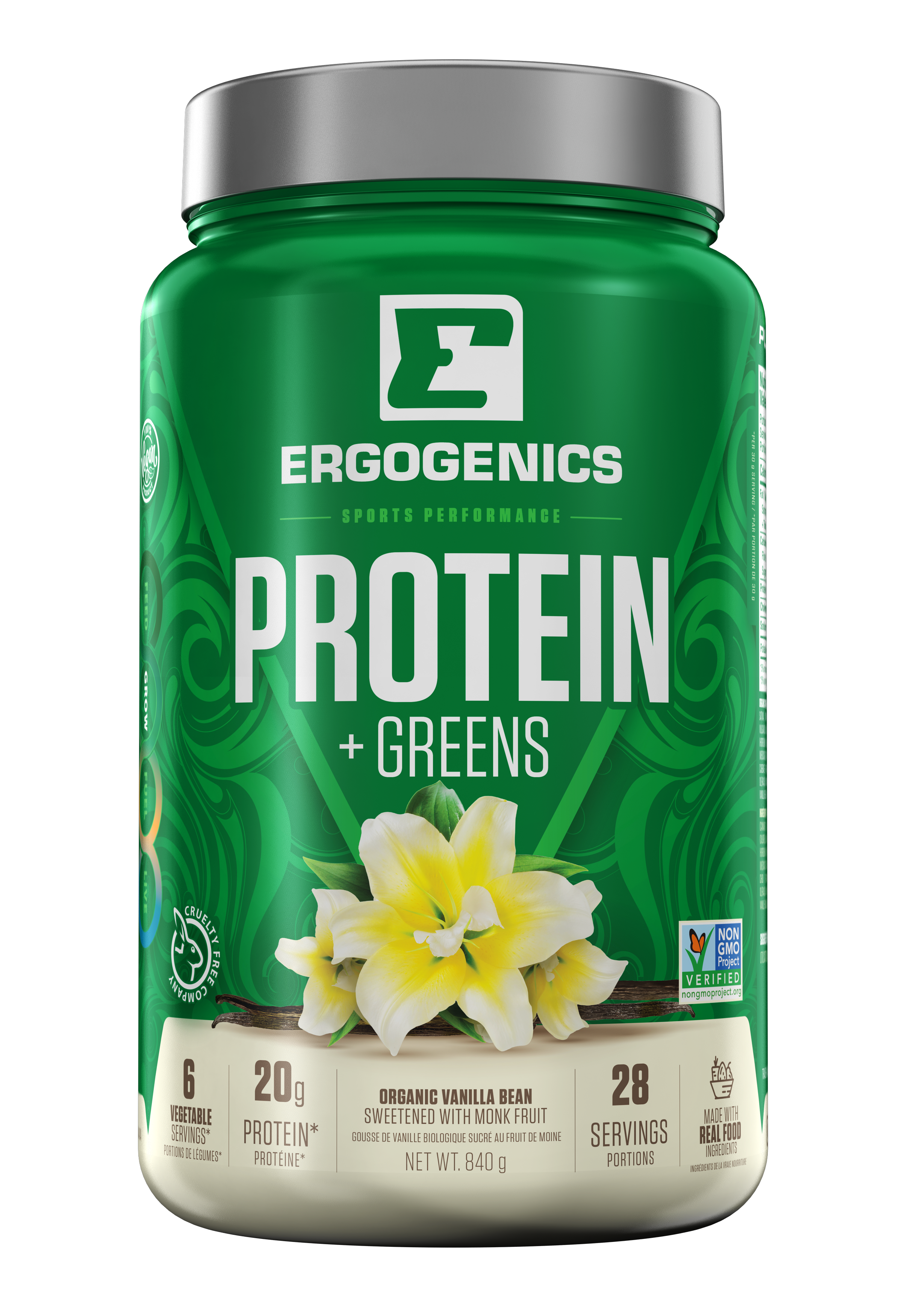 Plant Protein +Greens - Vanilla