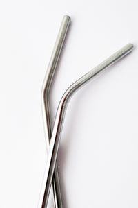 Silver SS Straw - 8.5