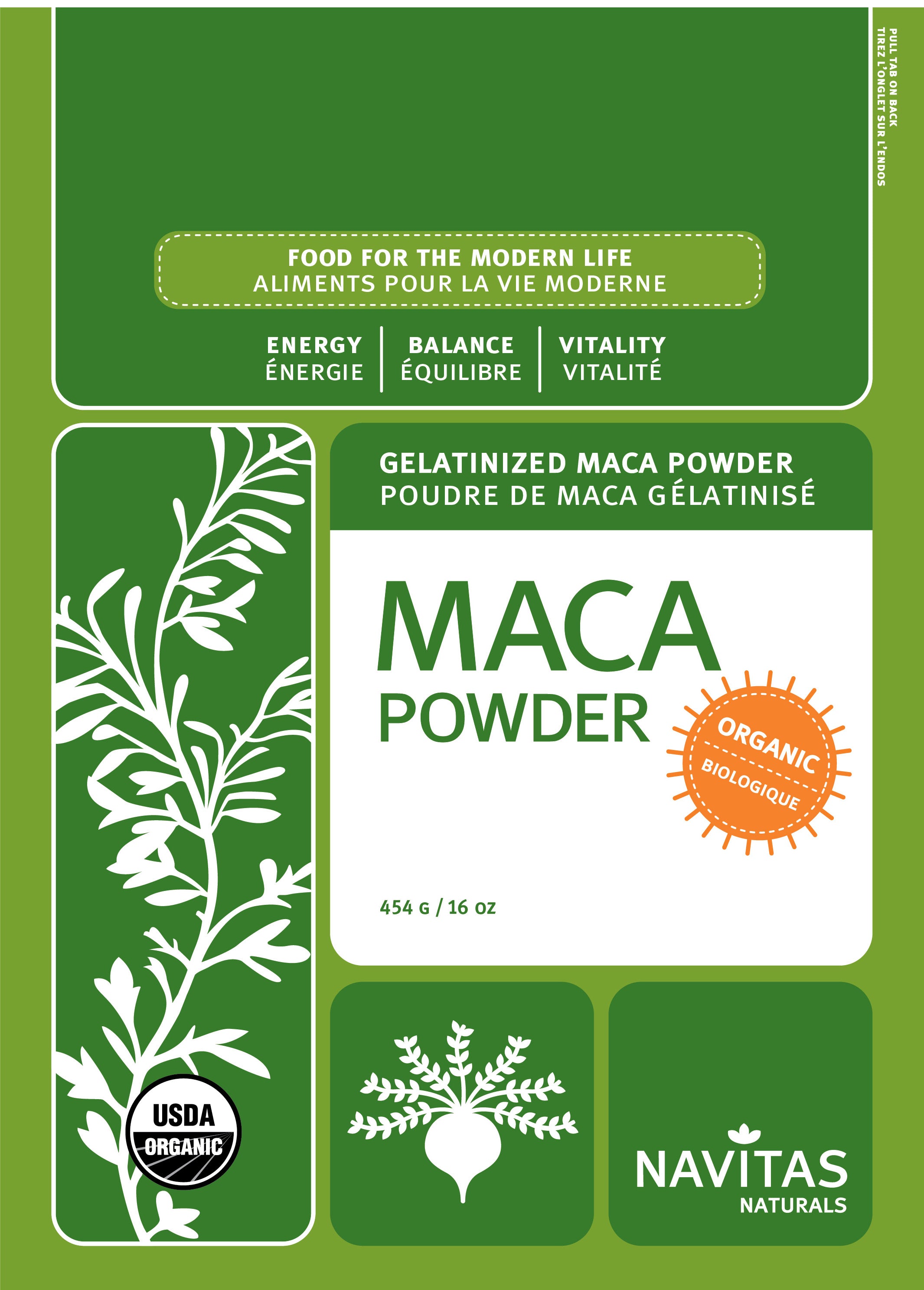 Maca Gelatized Powder