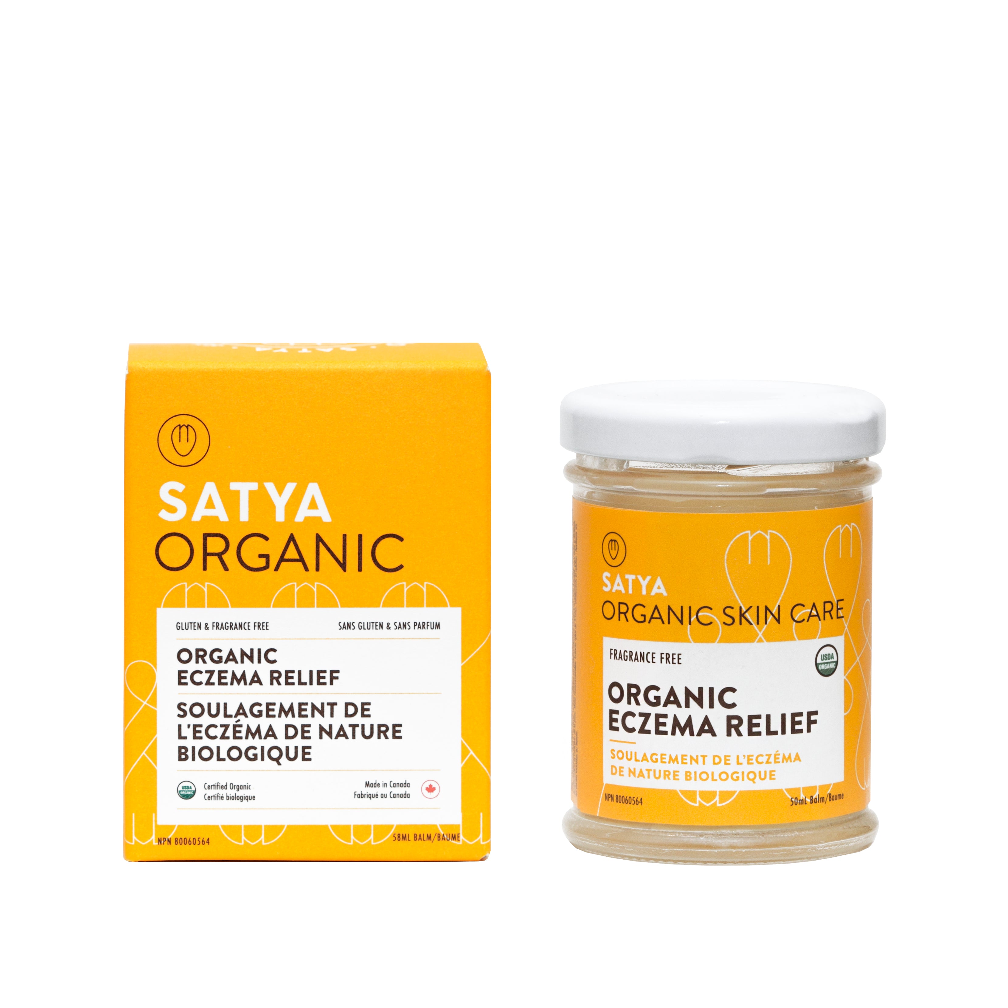 Satya Organic Eczema Relief - Jar