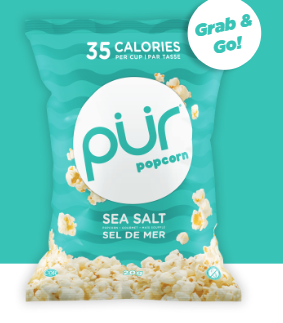 Single Serve - Sea Salt Popcorn