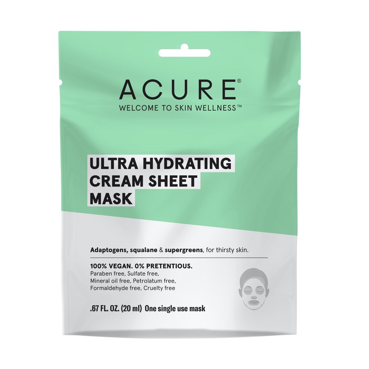 Hydrating Cream Sheet Mask Tray