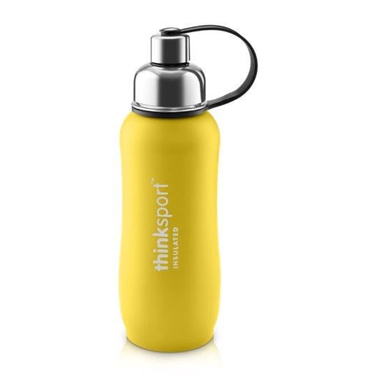 Insulated Sports Bottle Yellow