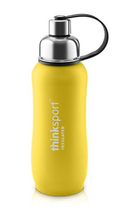Insulated Sports Bottle Yellow