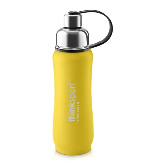 Insulated Sports Bottle Yellow